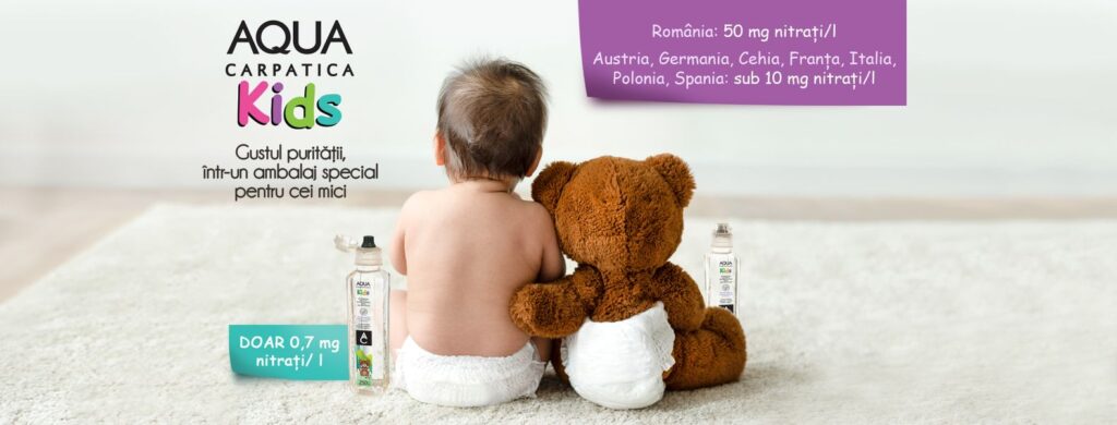 Aqua Carpatica, lider în topul celor mai vizibile branduri de apă în online din luna octombrie