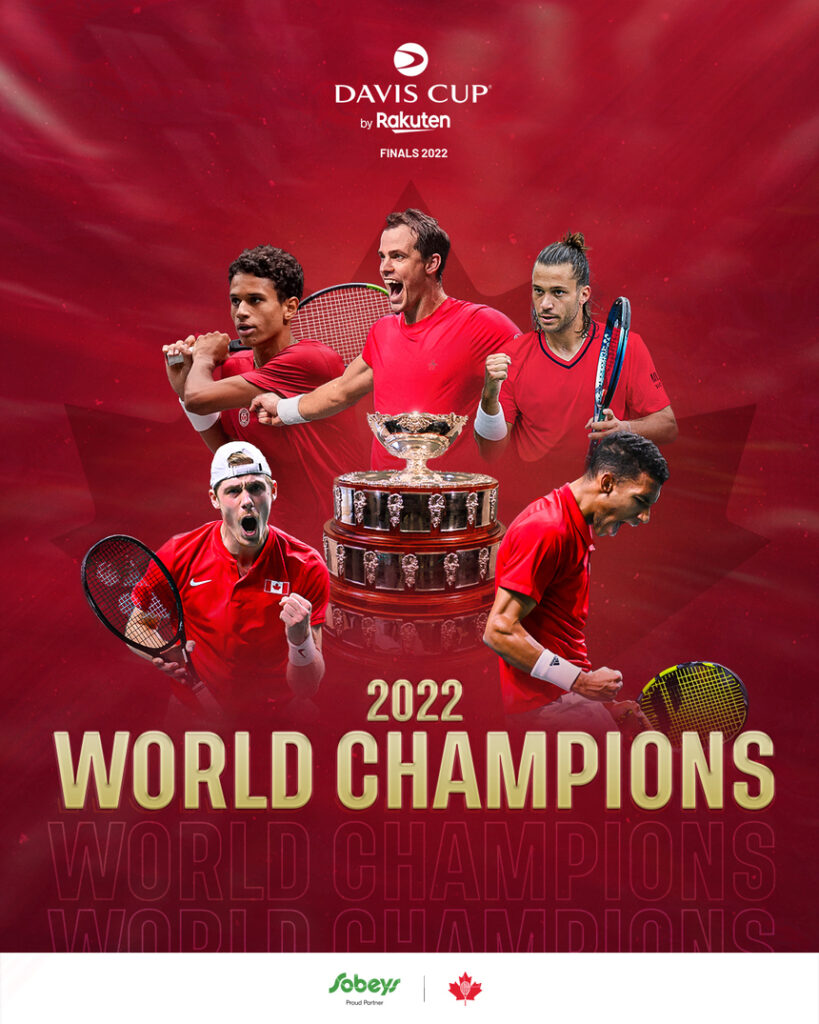 Canada a câştigat, în premieră, Cupa Davis, după ce a învins Australia