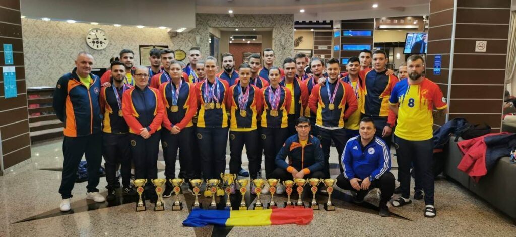 România a obținut 12 medalii de aur din 13 la Campionatul Mondial de Fotbal Tenis din Turcia