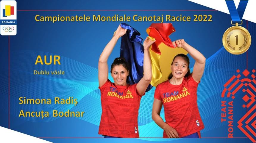Simona Radiş şi Ancuţa Bodnar, echipajul anului la World Rowing Awards