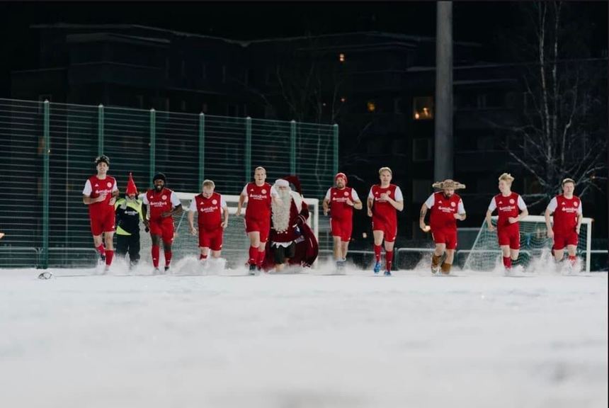 În ce ligă joacă echipa de fotbal a lui Moş Crăciun din Laponia 