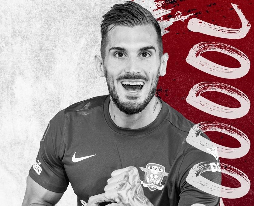 Rapid a învins pe Sepsi, scor 3-0, cu hattrick-ul lui Dugandzic