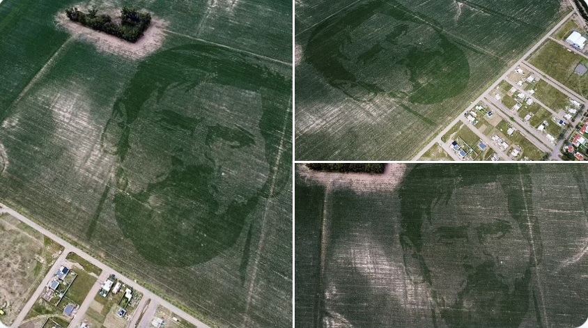 Messi “joacă” și într-un lan de porumb în Argentina