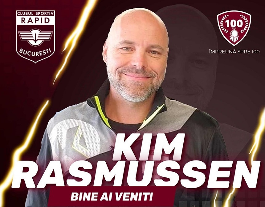 Kim Rasmussen, noul antrenor principal al echipei de handbal Rapid Bucureşti