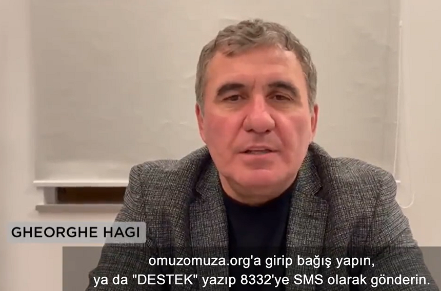 Hagi, îndemn pentru donaţii la teledonul din Turcia. Mesaje de la Guardiola, Wenger şi Klopp