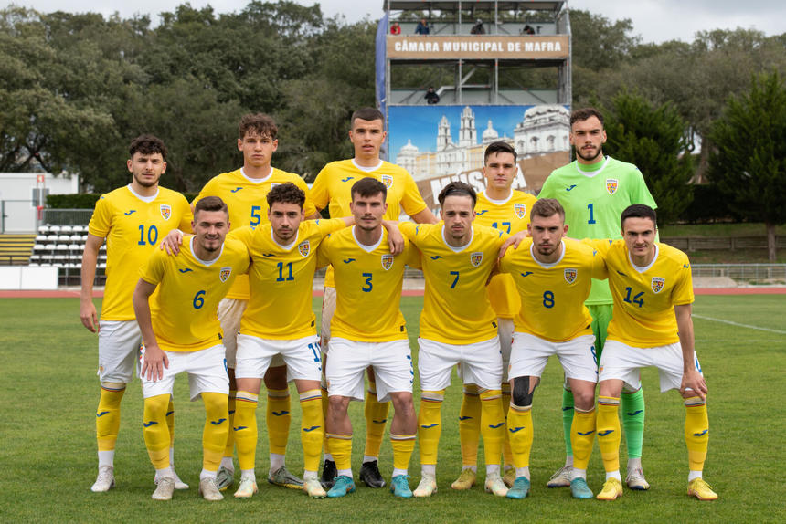 Portugalia U 20 – România U 20, scor 1-1