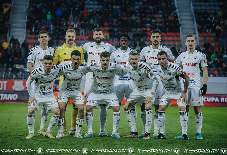Universitatea Cluj, a doua semifinalistă a Cupei României
