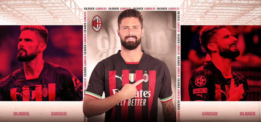 Giroud şi-a prelungit contractul cu AC Milan