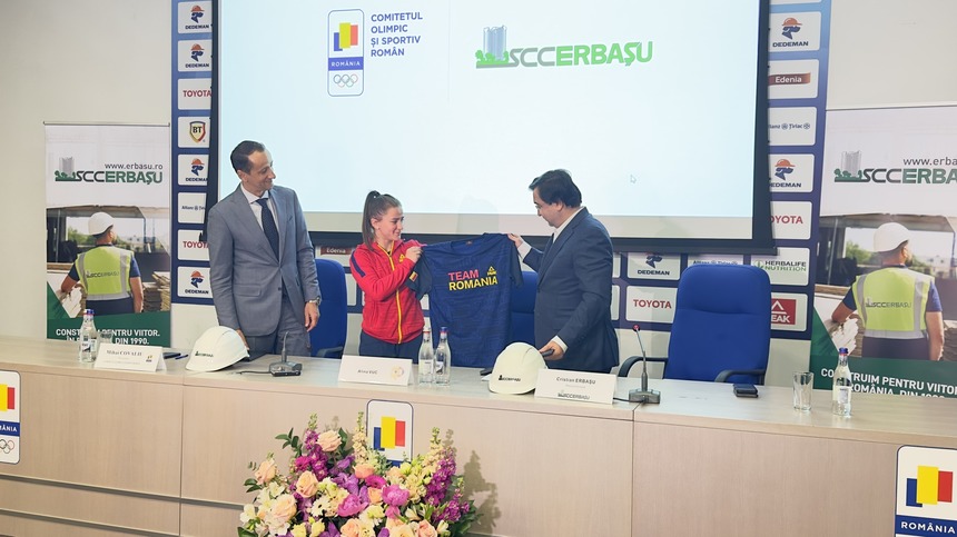Parteneriat COSR – Construcţii ERBAŞU pentru susţinerea Echipei Olimpice – ”Team Romania”
