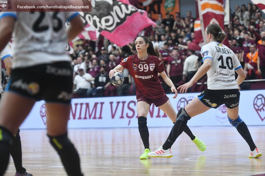 Rapid – Vipers, scor 25-31, în turul sferturilor Ligii Campionilor
