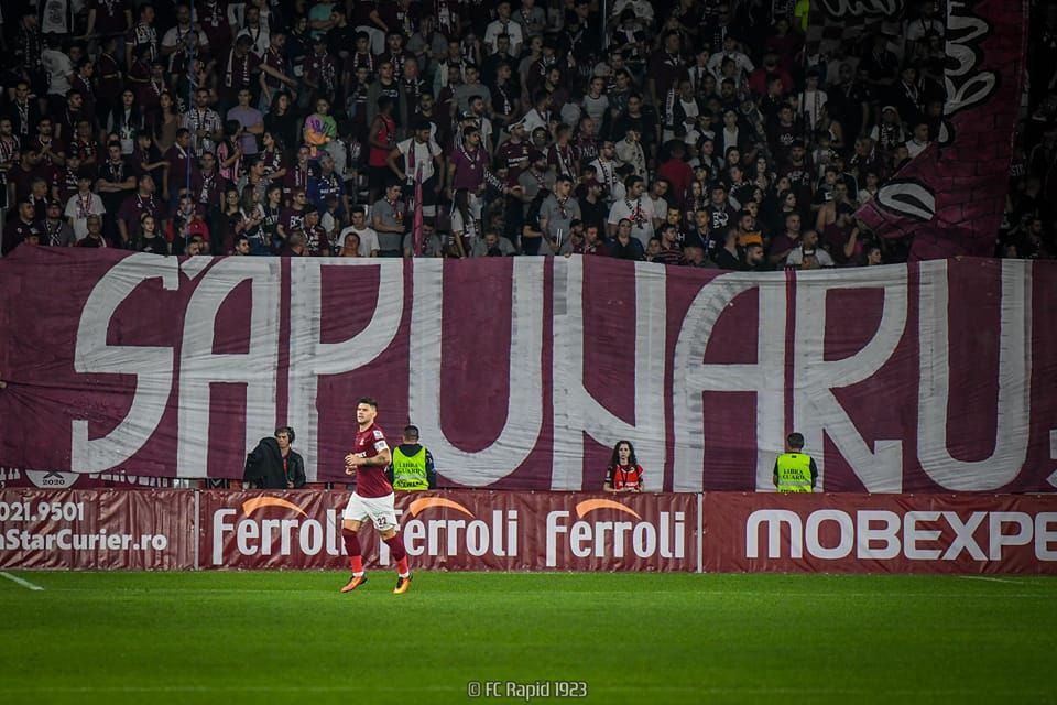 Săpunaru: Victoria Rapidului cu FCSB e în totalitate a suporterilor