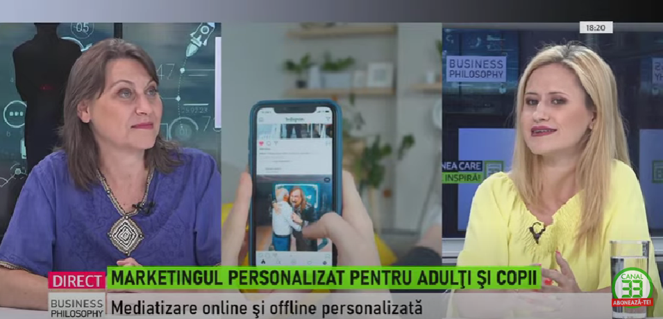 „We ROCK your business”; marketing personalizat pentru adulţi şi copii la emisiune Business Philosophy