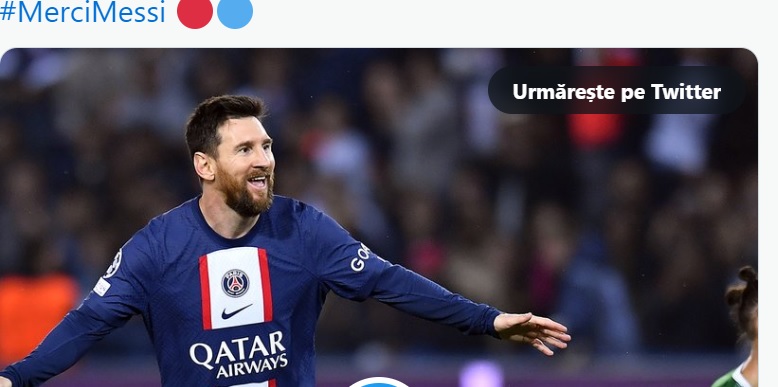 PSG anunţă despărţirea de Messi