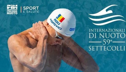 David Popovici a câştigat cursa de 100 m liber la Internaţionalele Italiei, Sette Colli