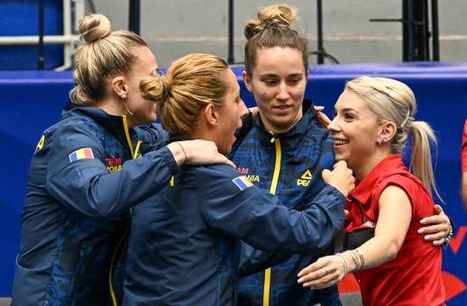 Echipa feminină a României a învins Germania și a triumfat la Jocurile Europene de tenis de masă