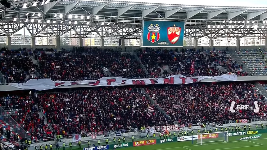 Nouă persoane au interdicţie la meciuri, după meciul CSA Steaua – Dinamo, din 18 aprilie