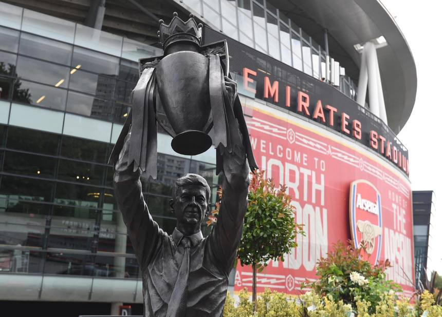 Arsene Wenger are statuie la Stadionul Emirates
