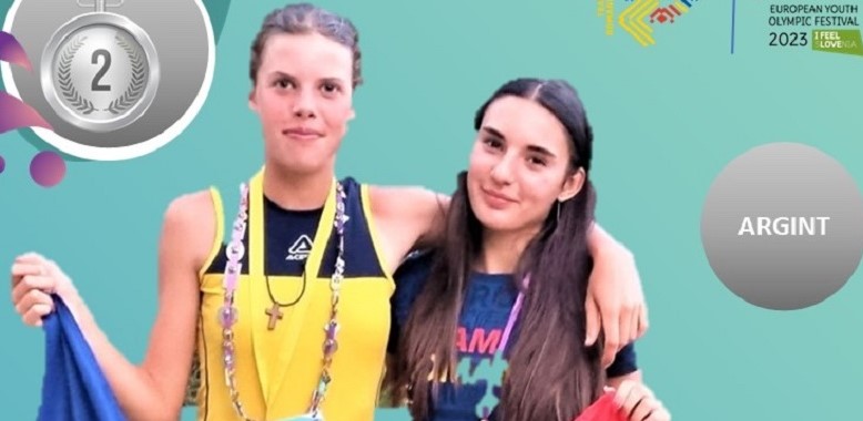 Perechea Alexia Tatu/ Giulia Popa a câștigat medalia de argint la FOTE Maribor