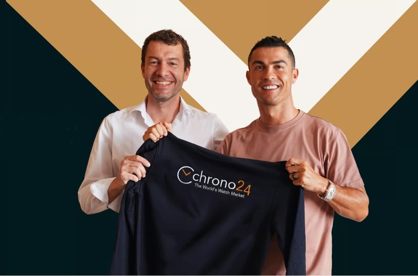 Ronaldo a investit în Chrono24, o platformă de vânzare online a ceasurilor de lux