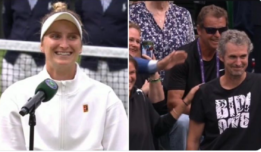 Vondrousova îşi va face un tatuaj cu antrenorul, după ce a câștigat Wimbledon