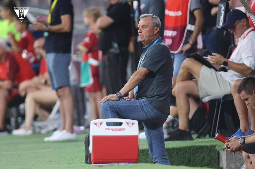 Mircea Rednic a suferit un infarct la meciul cu FCSB