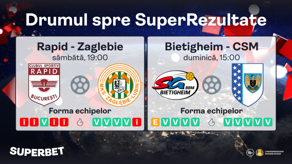 E weekend, e SuperHandbal! CSM și Rapid joacă în Liga Campionilor