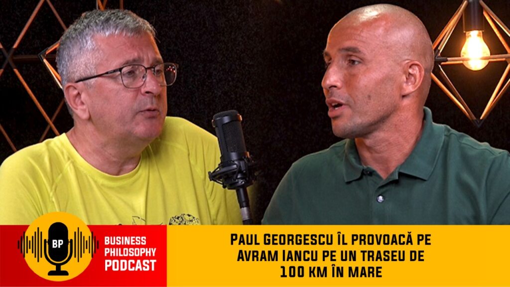 Marea Provocare! Pe cine îl provoacă Paul Georgescu să înoate 100 km în mare – Podcast Business Philosophy