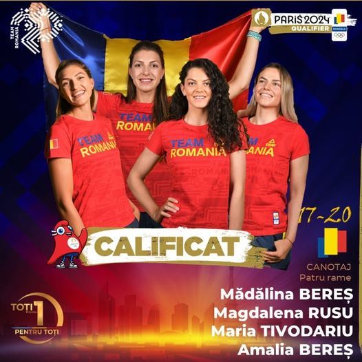 Două echipaje de canotaj şi-au asigurat prezenţa la Jocurile Olimpice de la Paris, România ajungând la 24 de sportivi calificaţi
