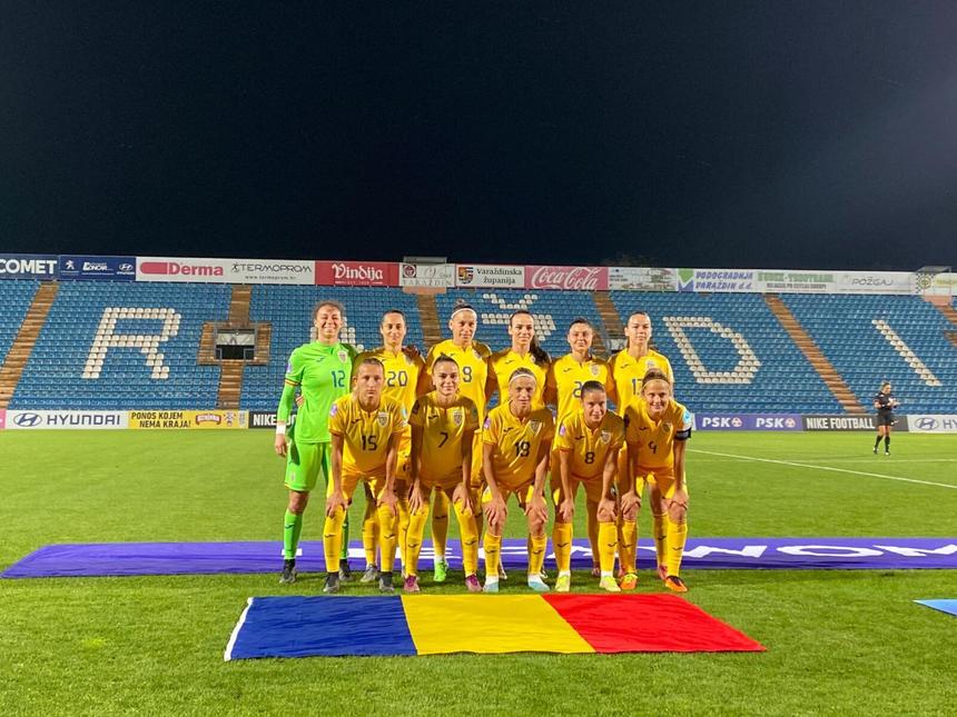 România, învinsă de Finlanda, scor 1-0, în Liga Naţiunilor la fotbal feminin
