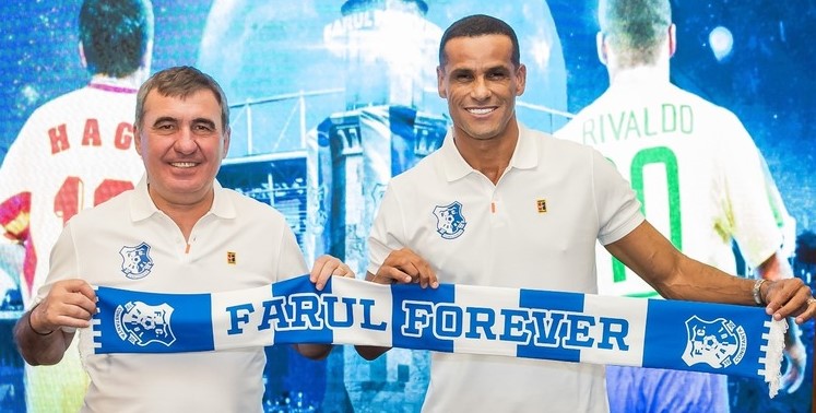 Rivaldo a devenit acţionar la Farul Constanţa