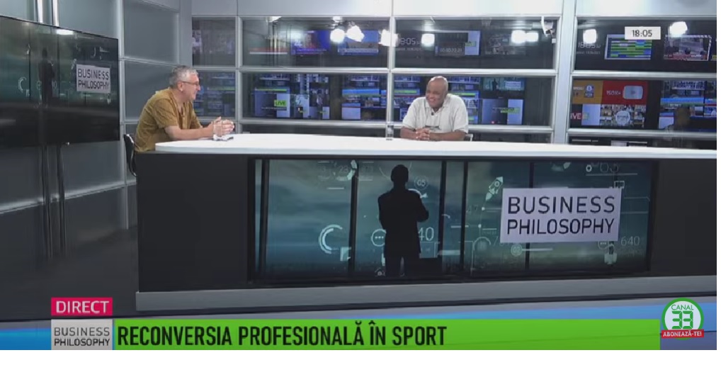 Reconversia profesională în sport – Emisiune Business Philosophy