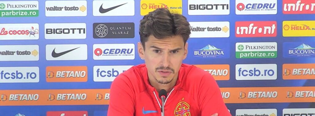 Dorin Rotariu, primele declarații în tricoul FCSB: „Îmi doresc să fiu campion în România, de asta am venit”