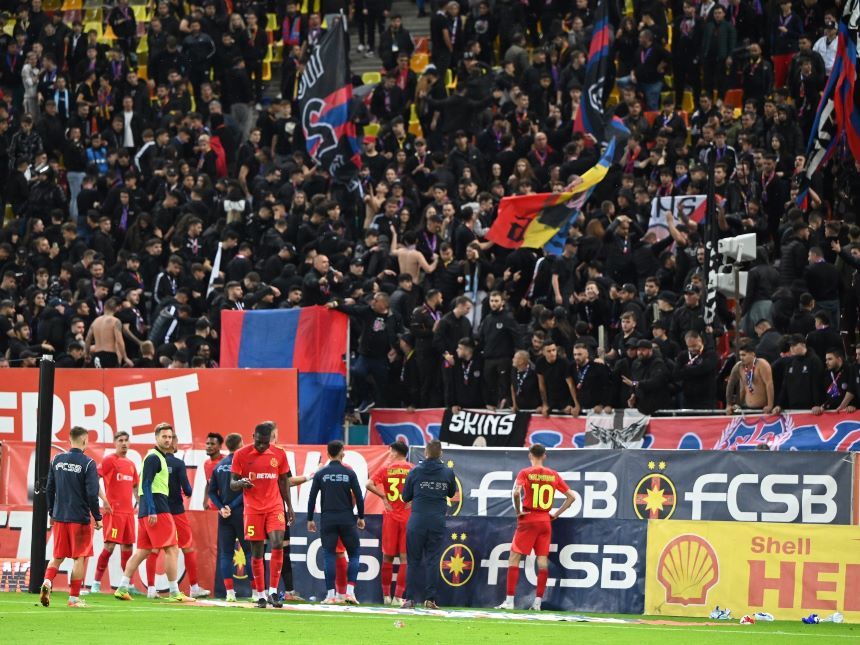 Și Partida Romilor a depus plângere penală împotriva fanilor FCSB pentru mesajele cu caracter rasist afişate la partida cu Rapid