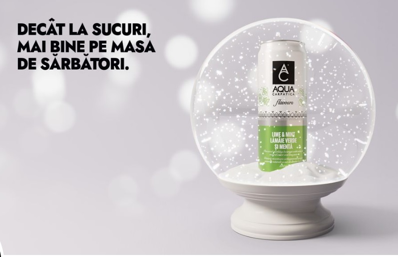 Aqua Carpatica, lider în topul celor mai vizibile branduri de apă în online la categoria “Top expresii” pentru luna decembrie 2023