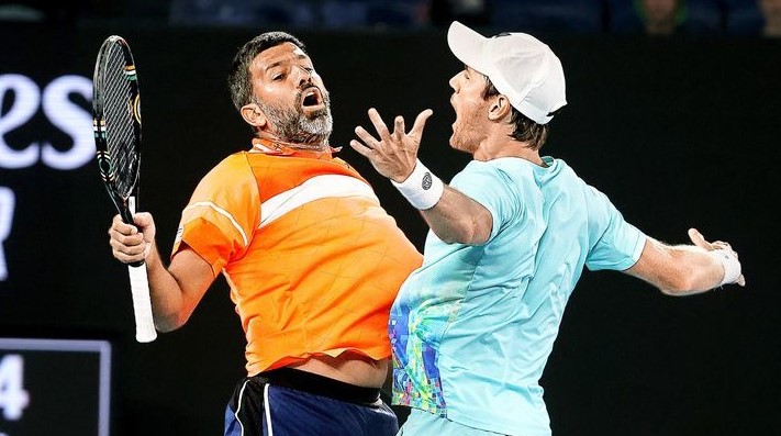 Rohan Bopanna a devenit cel mai în vârstă jucător care câştigă un titlu de grand slam la dublu masculin
