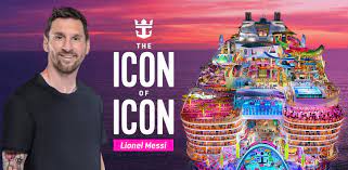 Botezul celei mai mare nave de croazieră din lume, Icon of the Seas, a fost făcut de Messi – VIDEO