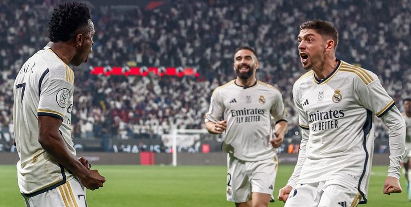 Real Madrid a câştigat Supercupa Spaniei, 4-1 cu FC Barcelona, după ce Vinicius Jr a reuşit hat-trick-ul