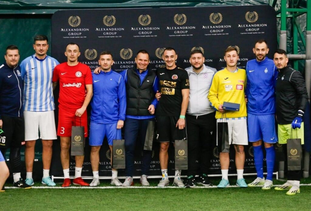 Alexandrion Group, alături de Pitești Winter Cup, unde a avut loc și concursul “Înscrie un gol în poarta lui Dragoș Nițu”