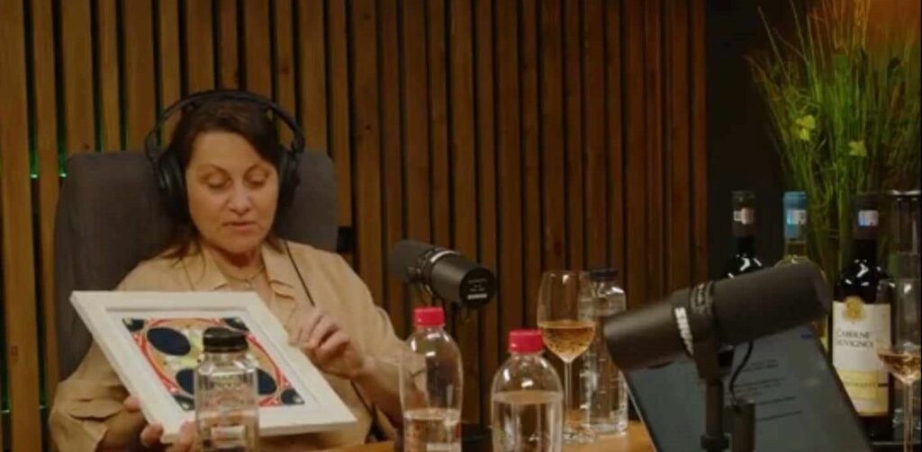 Mandală executată de ziua lui Brâncuși de strănepoata maestrului