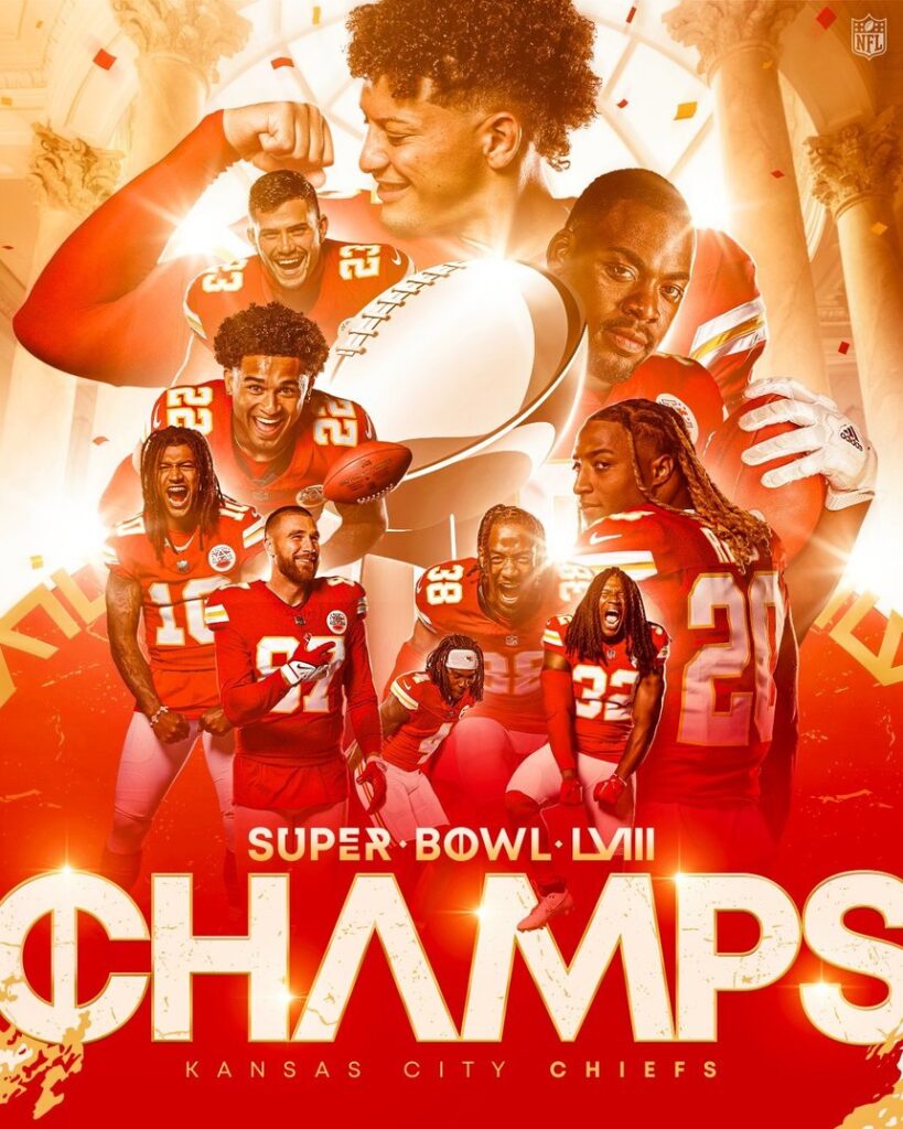 Kansas City Chiefs a câștigat pentru a treia oară Super Bowl în ultimii cinci ani, învingând San Francisco 49ers