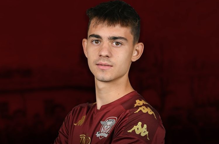 Rapid l-a împrumutat pe Rareş Stanciu la CS Tunari