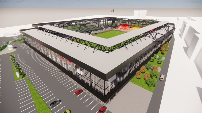 Primăria Timişoara va construi un stadion nou cu 115 milioane de lei, cu o capacitate de peste 10.000 de locuri