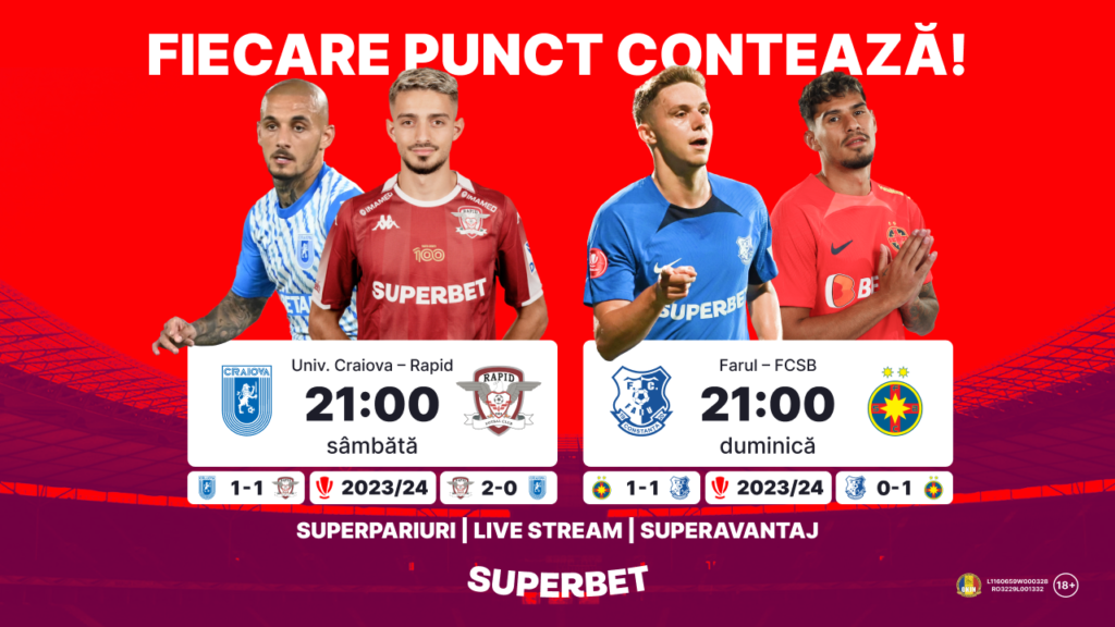 Weekend cu super dueluri în play-off!