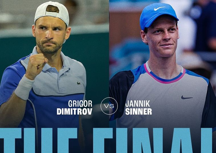 Dimitrov va juca cu Sinner finala de la Miami, după ce l-a învins pe Zverev 