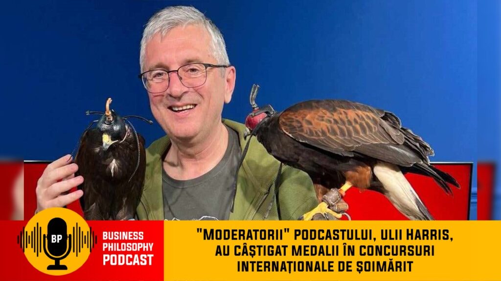 Doi ulii Harris, “comoderatori” ai podcastului. Medalii în concursuri internaționale de șoimărit