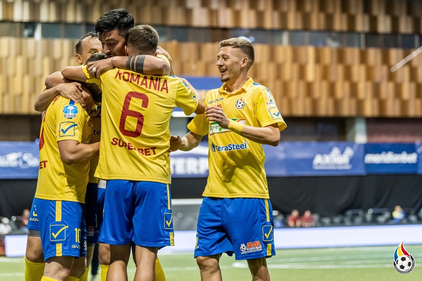România s-a calificat în finala Campionatului European de minifotbal