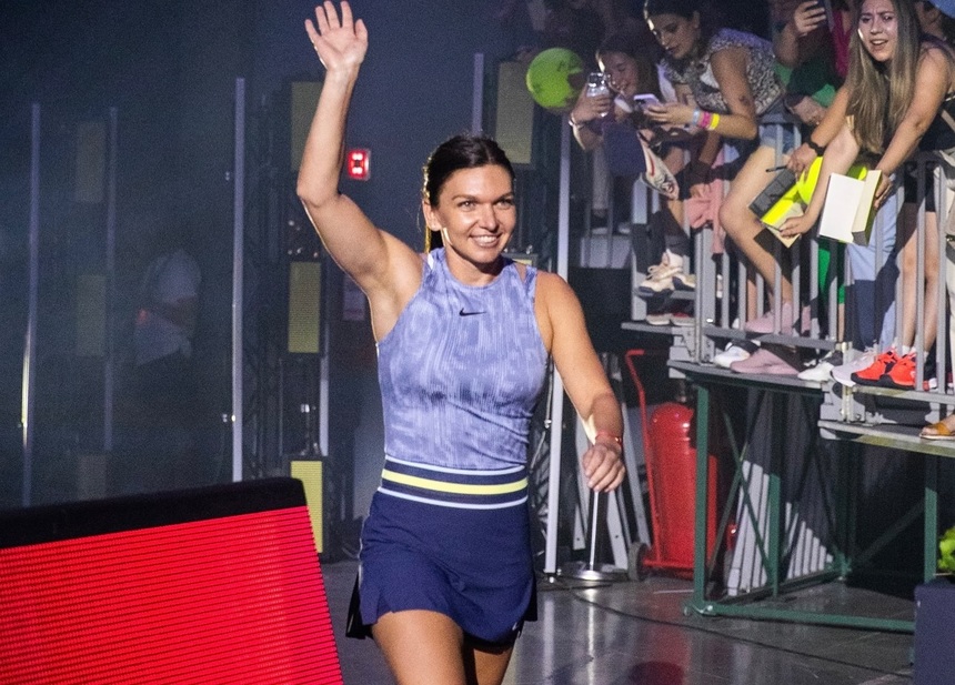 Simona Halep a revenit pe teren la Cluj, în cadrul Sports Festival