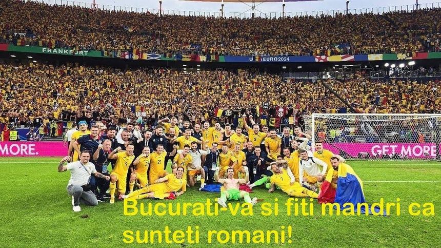 Edi Iordănescu, mesaj după calificarea României în optimi la Euro: Bucuraţi-vă şi fiţi mândri că sunteţi români!