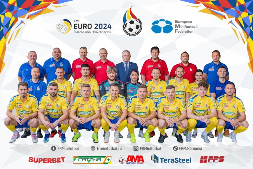 România a pierdut la lovituri de departajare finala EMF Euro 2024 la minifotbal