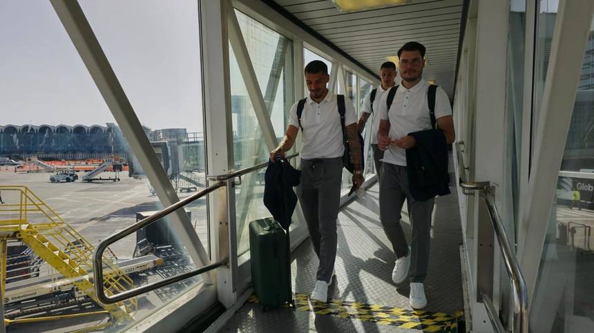 Echipa naţională a României a plecat în Germania, pentru participarea la Euro 2024